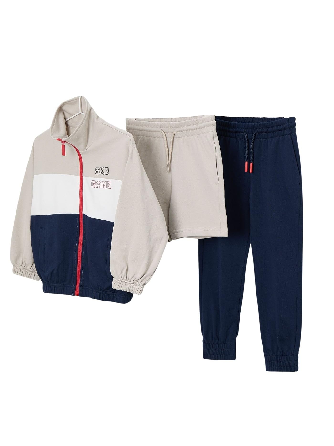 Mayoral Chandal con bermuda para niño Marino