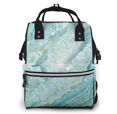 teal diaper bag backpack