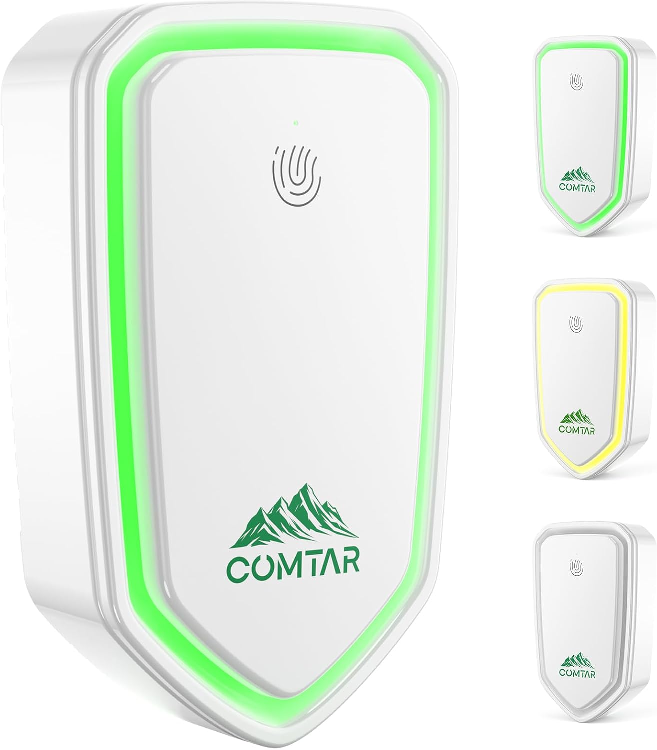 Ionizadores de Aire para Hogar (4 Unidades), Sistema de Filtración de Iones Negativos