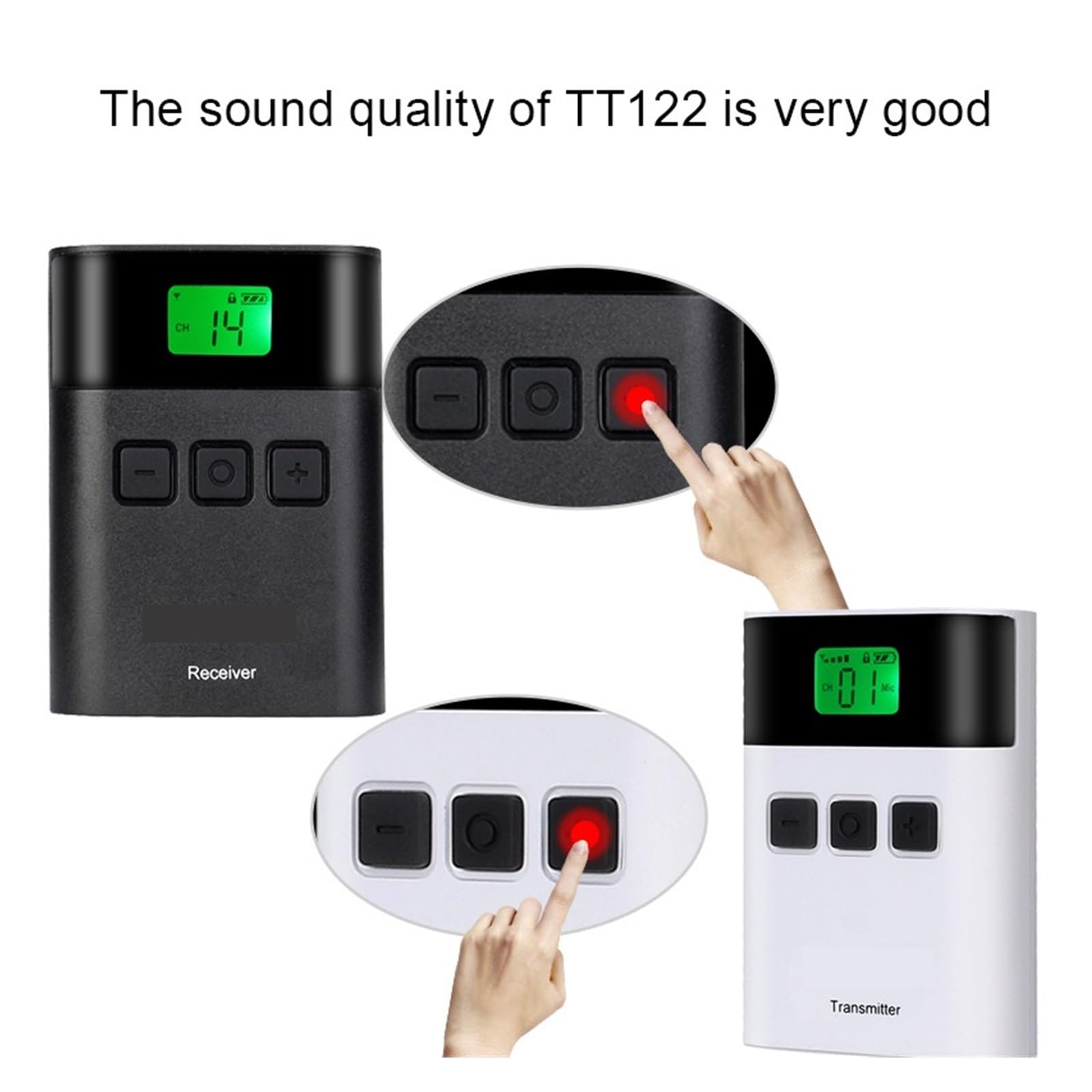 Di Guida Turistica Guida Audio Wireless For Traduttore Della Chiesa Viaggiare Visita Al Museo Conferenza Formazione In Fabbrica(5 Receivers)