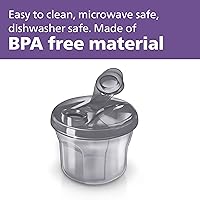 Vista 6 de Philips AVENT Dispensador de fórmula en polvo y taza para snacks, gris