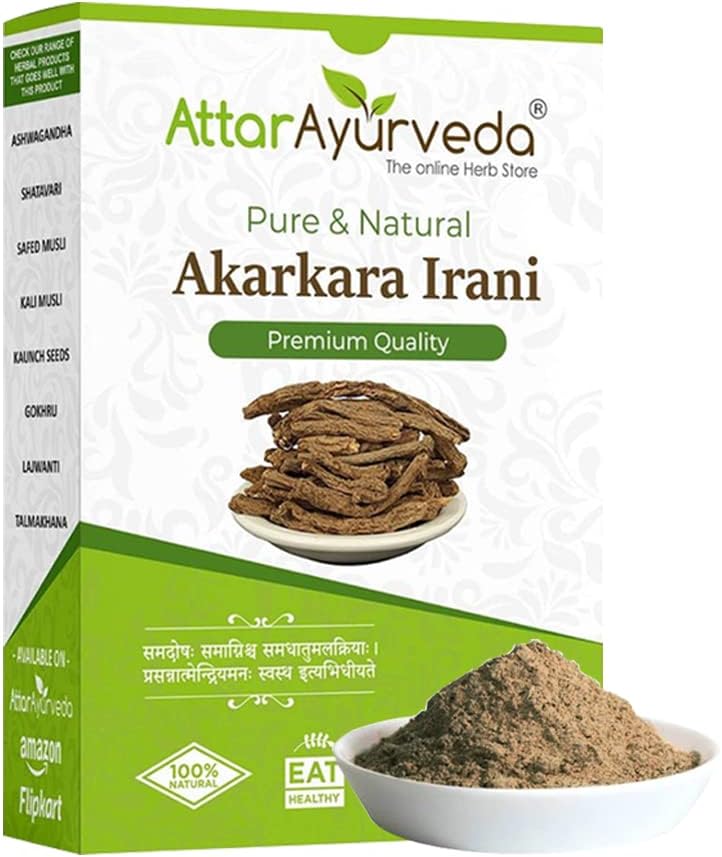 Attar Ayurveda Original Akarkara Powder | Anacyclus Pyrethrum (25 grams)