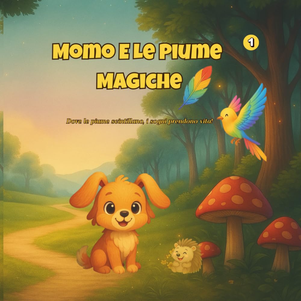 Momo e le piume magiche- Volume 1 (Il Mondo di Momo- Le Avventure Illustrate)