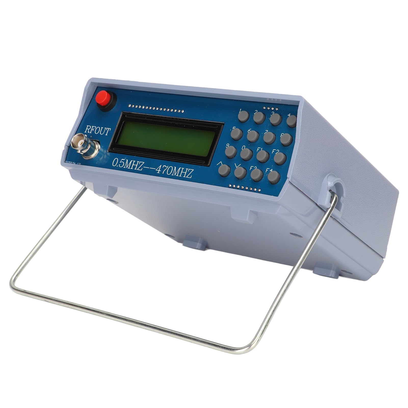 Generatore di Segnale Interfono Radio FM PM AM ABS 0.5M-470MHz Generatore di Segnale Tester Misuratore di Frequenza da -70 a 132dBm