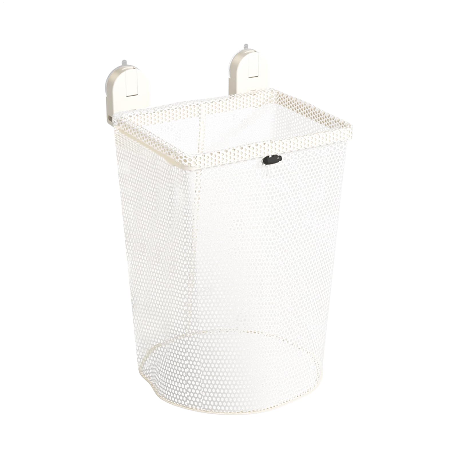 Panier de rangement pliable avec ventouse murale robuste