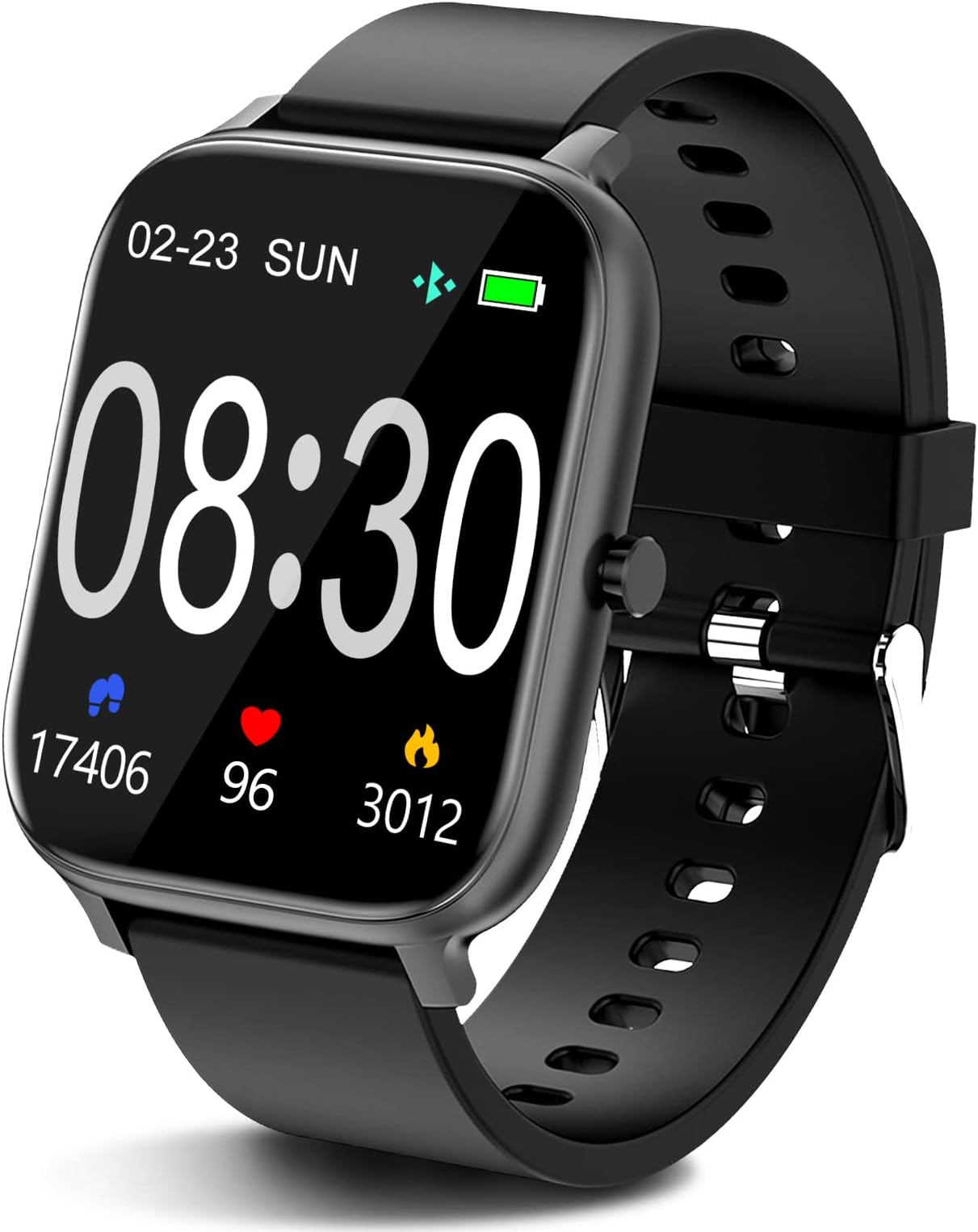 Smart Watch Full Touch Smart Watches for Android iOS Phones Compatible (Answer/ Make Call) Smart Fitness Tracker Watch for Women Man IP67 Waterproof Smartwatch with Sleep/Heart Rate/Blood Oxygen/Step