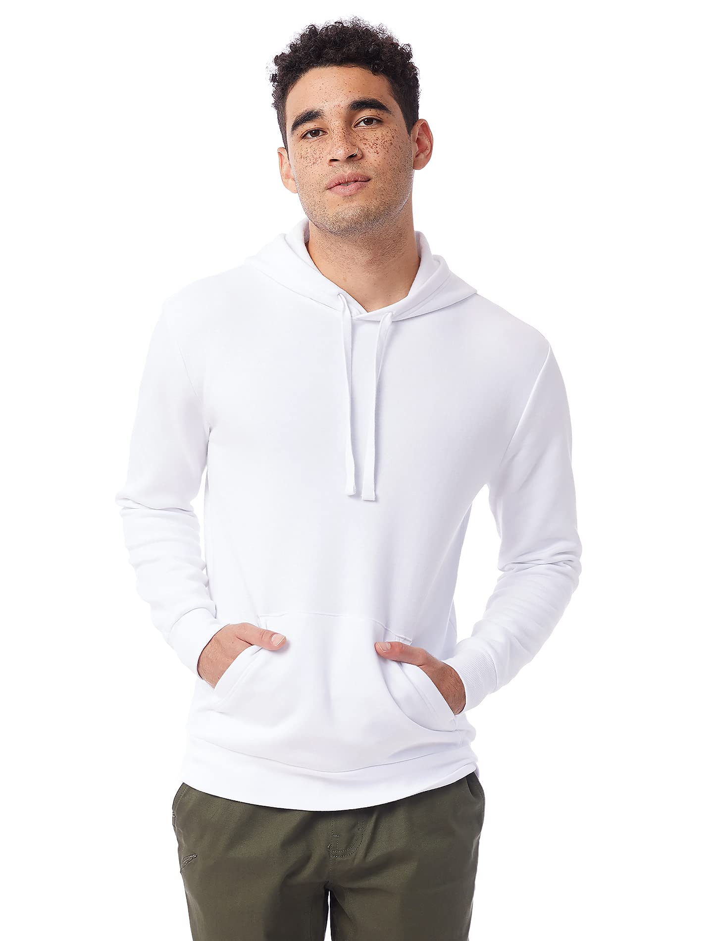 Sweat à capuche blanc 2XL coupe ample contre l'inconfort des pulls - 6