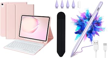 BQSS for iPad 10th Generation Keyboard Case 10.92022 & Stylus Pen for iPad 10th/9th/8th/7th/6th Gen