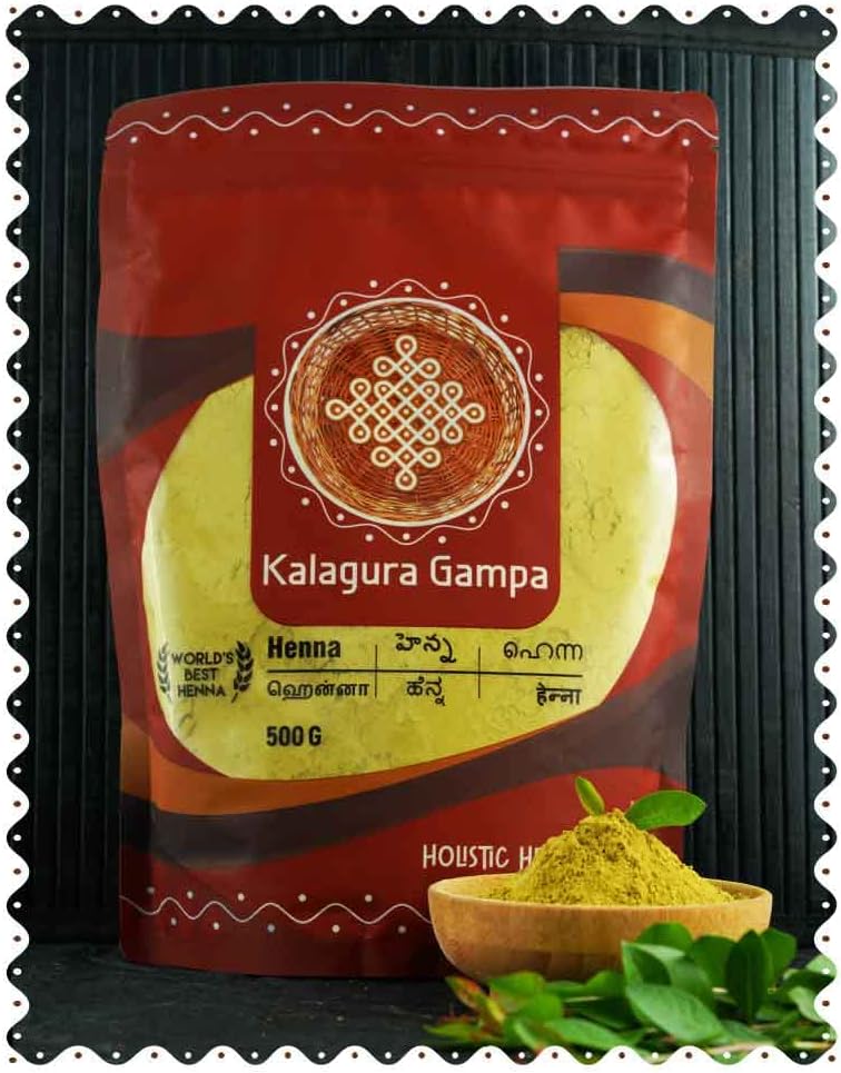 Kalagura Gampa Pure & Natural Henna Powder Mix (500gm)