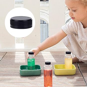 Amazon｜WEBEEDY 100個 プラスチックボトルキャップ 交換用 40mm