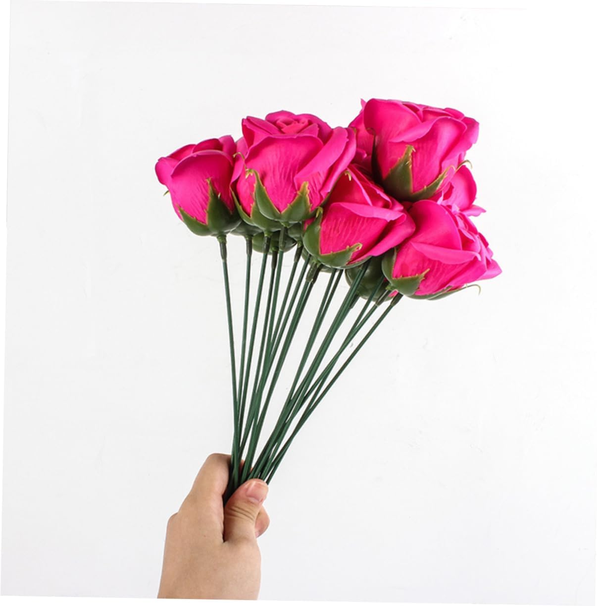 DIY Paper Vine Rose Branch 100pcs Craft Flower Wire Floral Stem Wire for Custom Floral Arrangements