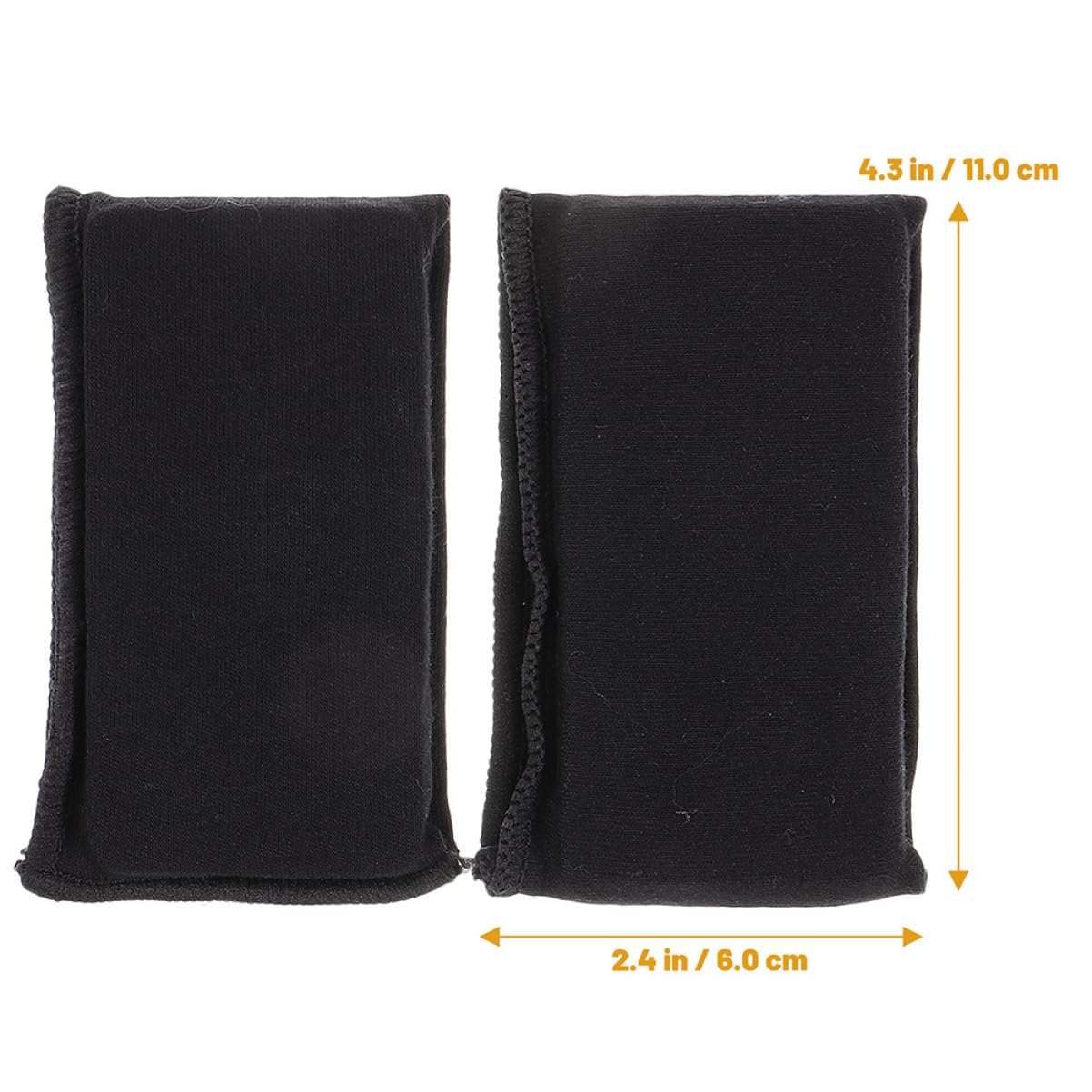 BCOATH Ergonomic Boxing Handguard Pads 2 Pairs Hand Wraps Knuckle Guards Impact Absorbing Easy On/Off for Training