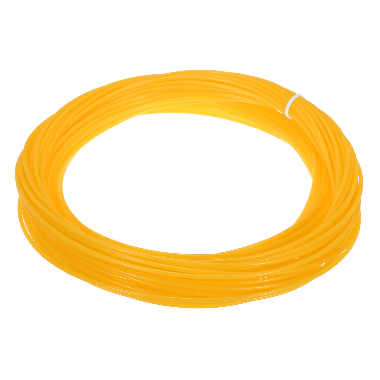 PATIKIL Wicker Repair Kit, 66 ft 2.4mm Round Synthetic Rattan Material Plastic Wicker Woven Rattan Set for DIY Craft and Weaving Basket Making, Mango Yellow — image 1