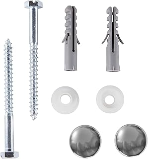 BAAB FASTENER Chrome Cap Toilet Bidet Anchor ...,