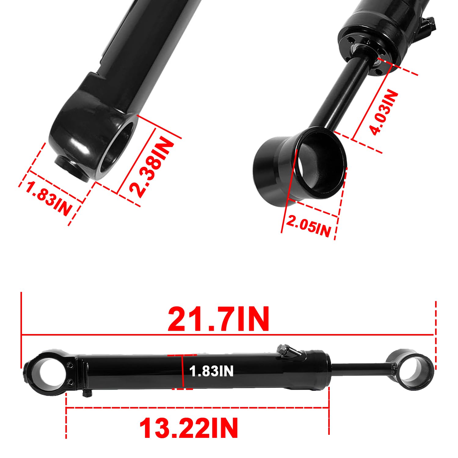 Amazon.com: Port Trim Ram Cylinder-Power Trim Fits for all