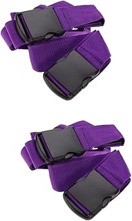 SHERCHPRY 2 peças organizadores de bagagem para viagem ar acessórios de viagem cintos de mala de viagem alças cruzadas acessórios para bagagem roxo cinto de bagagem cinto de bagagem cinto de bagagem cinto de bagagem cinto de bagagem cinto de bagagem antiderrapante