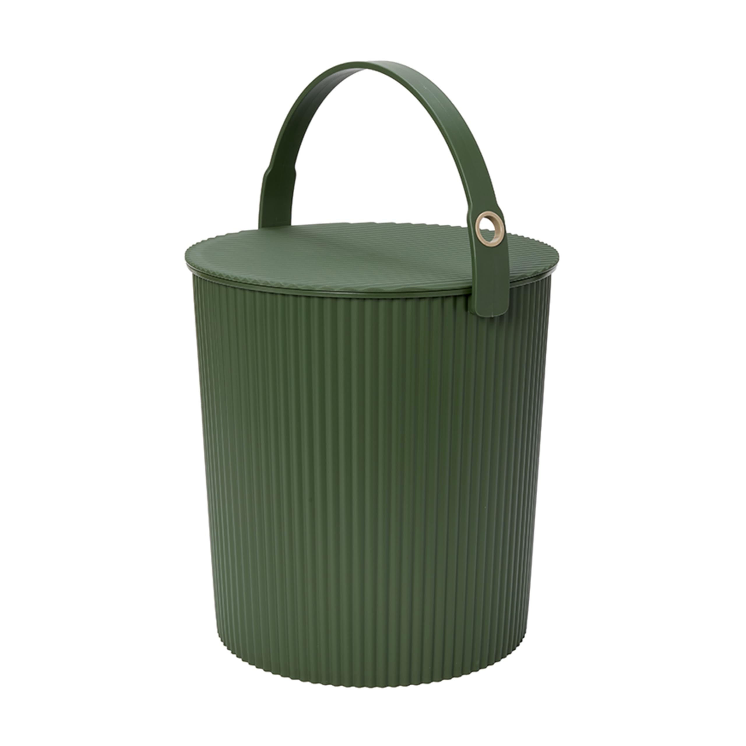 Heavy Duty Bucket - 2.6 Gallon with Lid & Handle -25