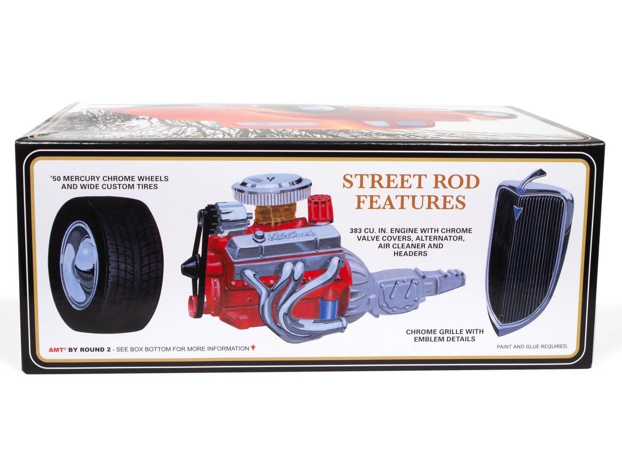 AMT - 1/25 1934 Ford 5-Window Coupe Street Rod - plastikowy zestaw do budowy
