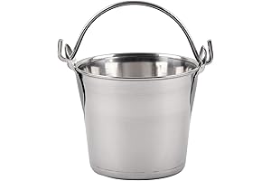 1-Quart Stainless Steel Bucket: The Quintessential Home Helper