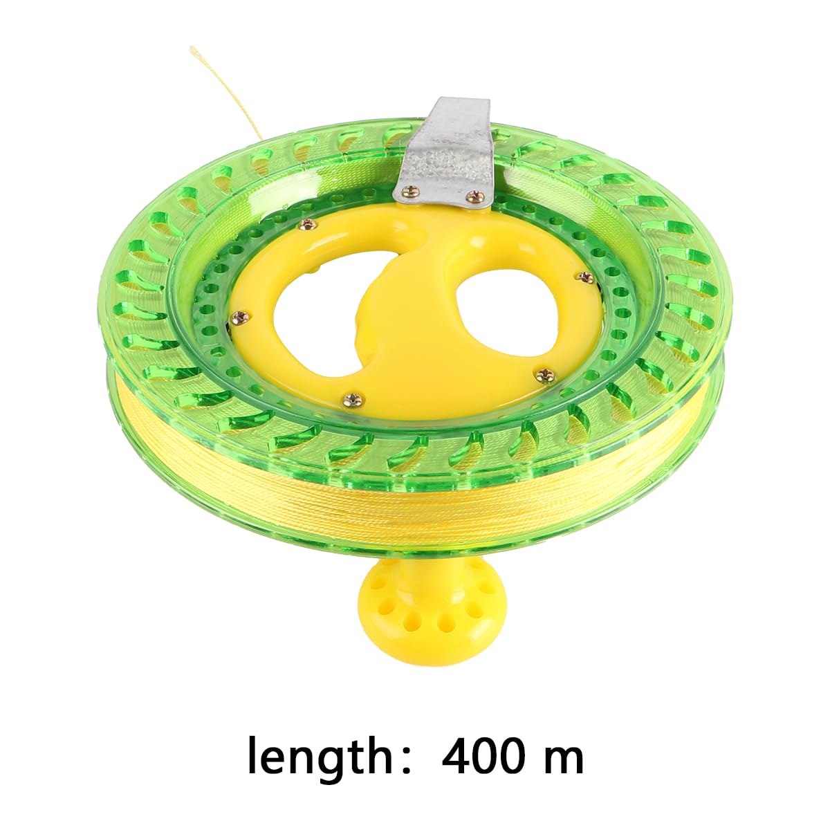 Namvo Enrouleur de Ligne de cerf-Volant pour Cerfs-Volants, prêt à Assembler, avec Ligne Robuste de 400 m et Clip, pour Les activités de Plein air de Tous âges, Facile à utilise