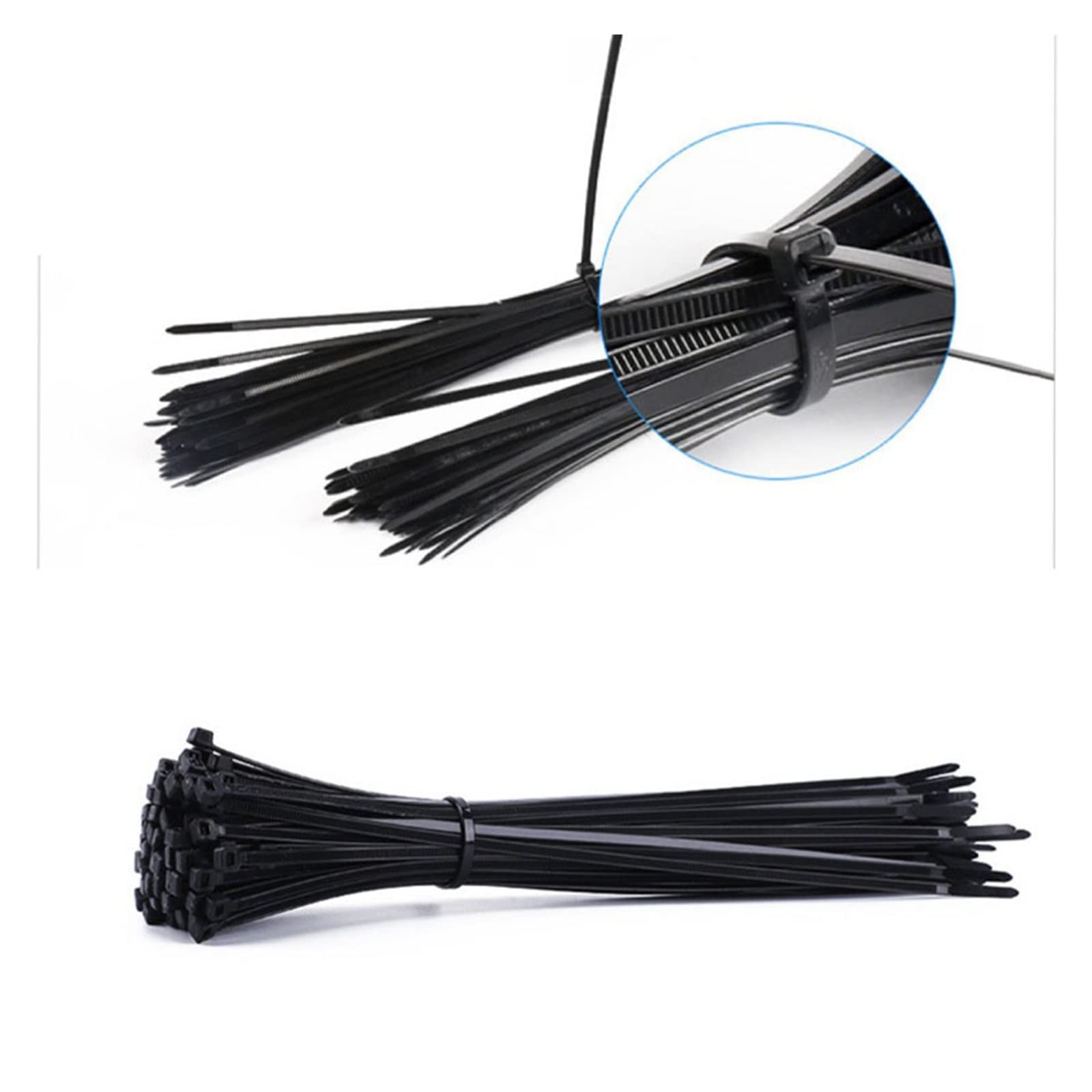 100 ケーブルタイ(標準タイプ) 1パック(100本) モノタロウ 【通販モノタロウ】 ケーブルタイ 100 個のケーブルタイ セルフロック 3x100mm/4x200mm/5x300mm(Yellow 100 Piec