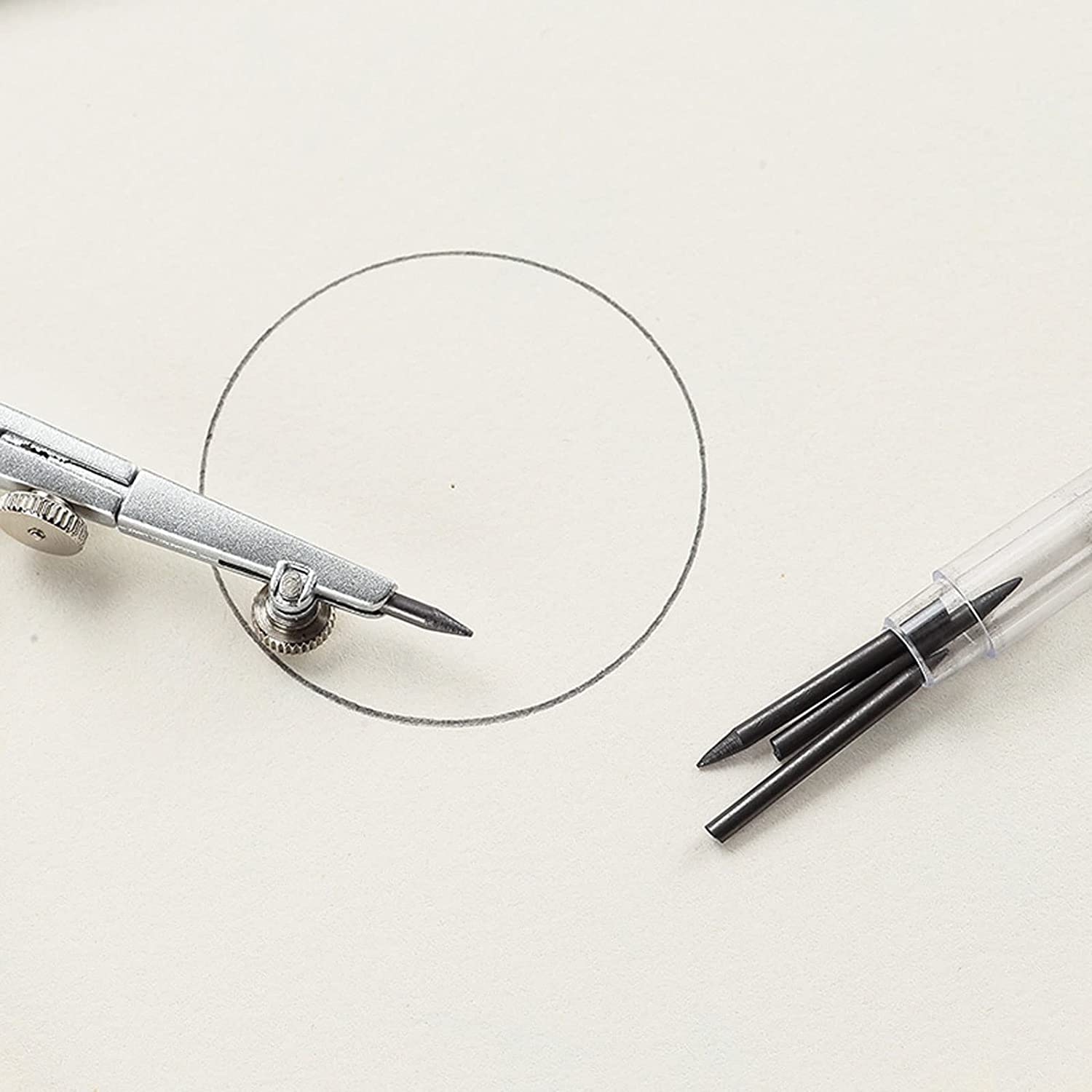 Geometrie-Set, Zirkel-Set, Mathe-Kompass für Geometrie, Entwurf, Mathematik, Zeichnen, Heimschulbedarf, Metall, 2 Stück, Zirkel und Winkelmesser