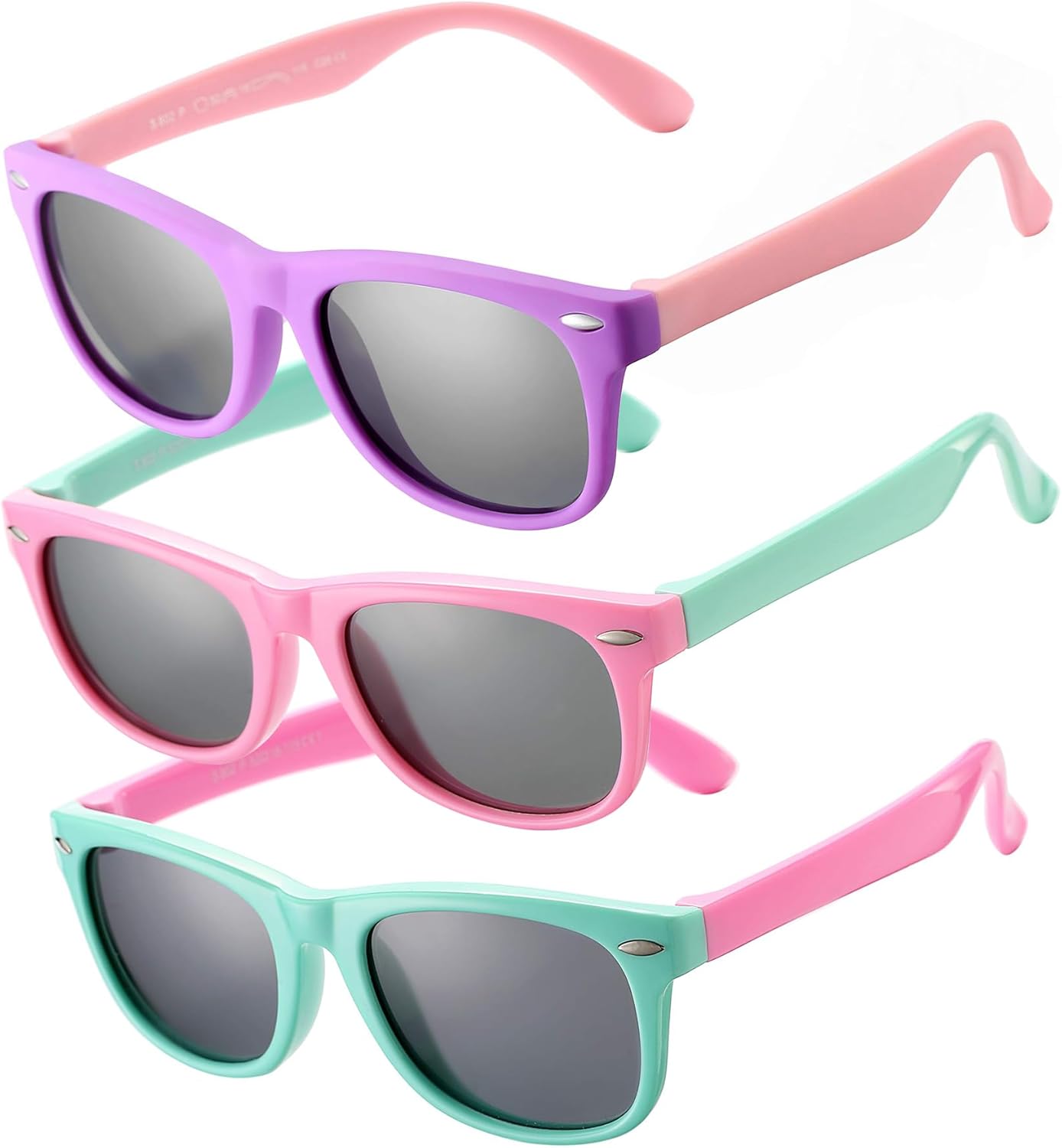 B2 3pack ( Green Pink/Grey + Pink Green/Grey + Purple Pink/Grey )