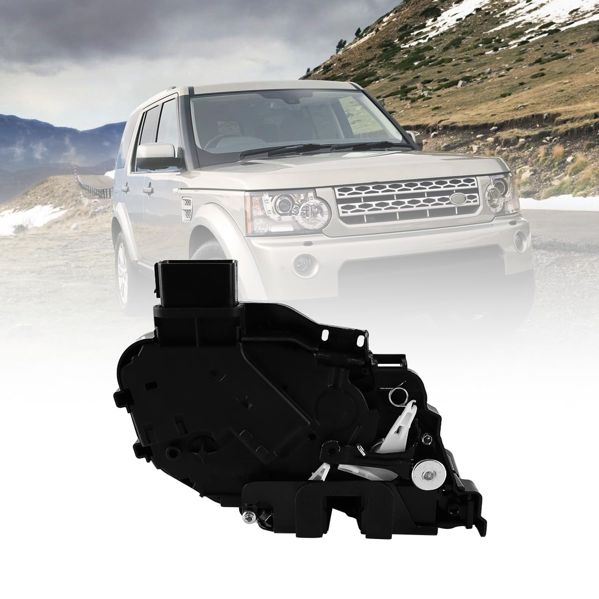 Alide LR011275 Siłownik zamka przednich prawych drzwi do Land Rover Range Sport Evoque LR091524 FQJ500460 6W8A-21812-AD Zatrzask zamka drzwi