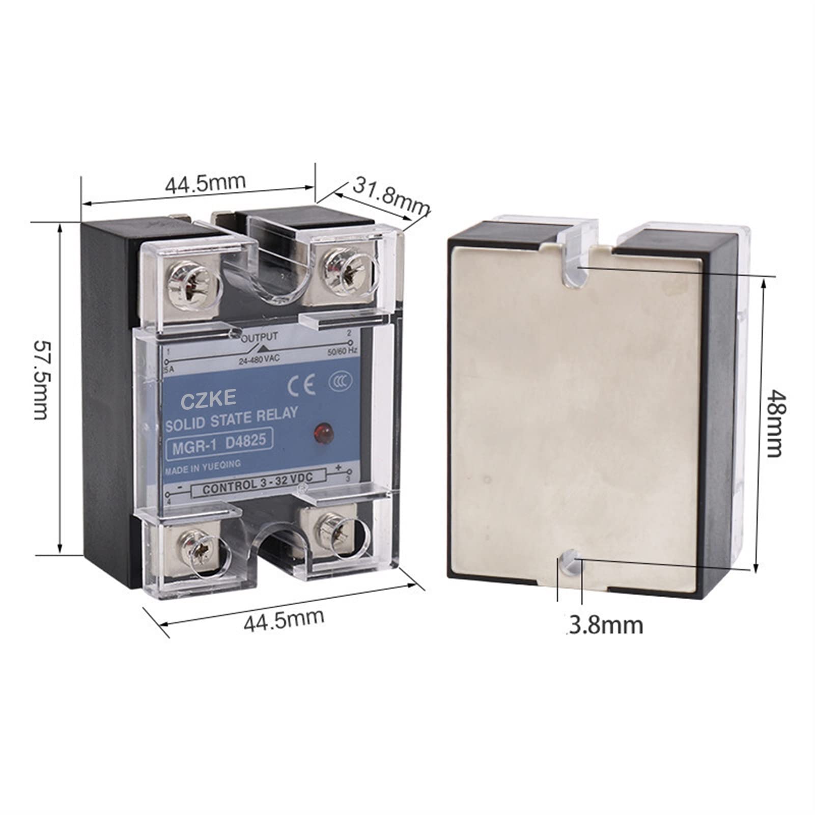 Relè Stato Solido SSR-100DD - Modulo Controllo CC 3-32V | 100A Per Automazione Industriale - Foto 7