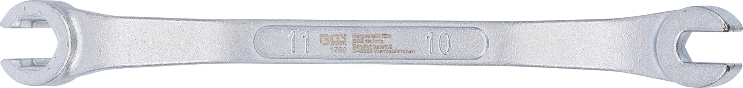 BGS 1760 | Spezial-Bremsleitungsschlüssel | 175 mm | SW 10 x 11 mm