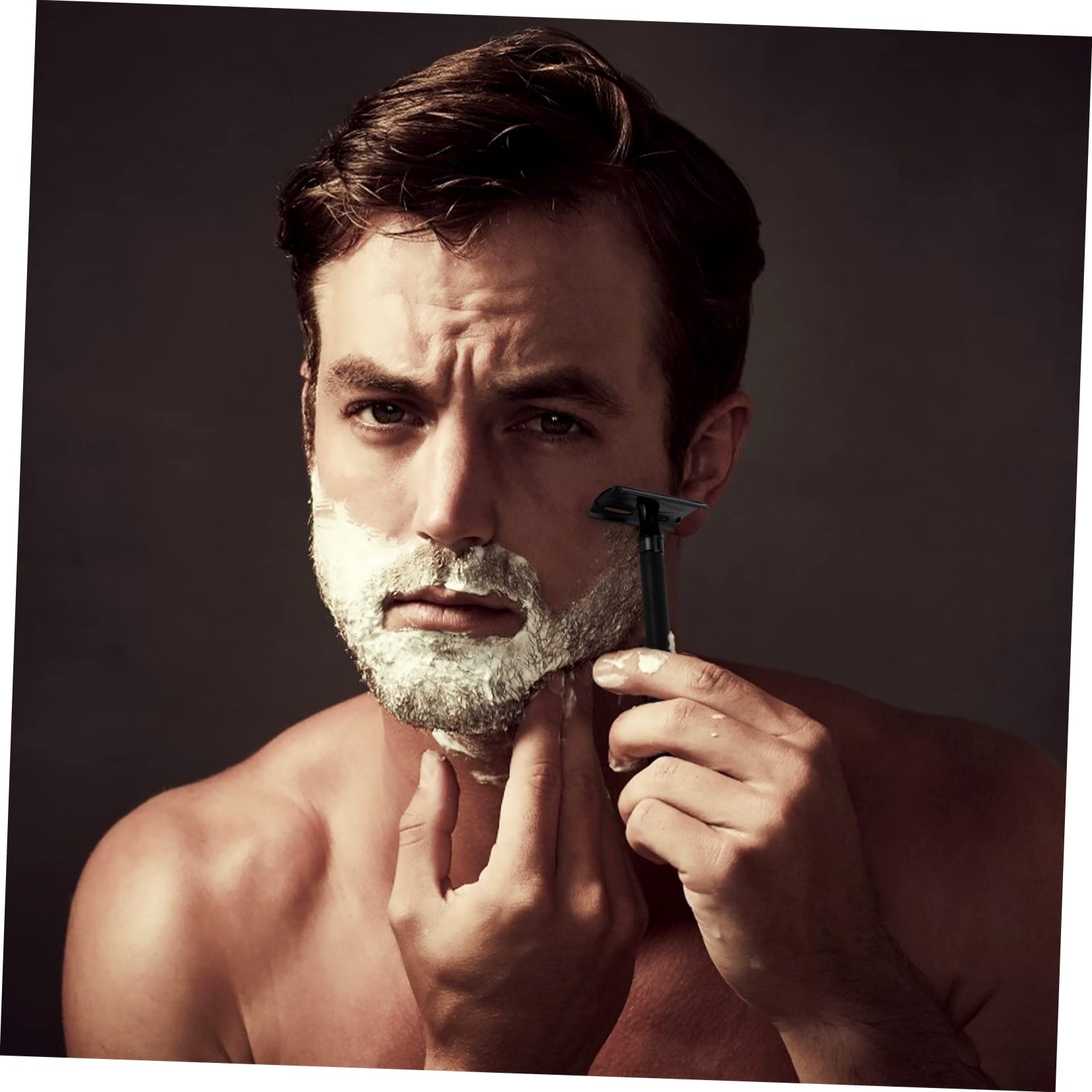 OHPHCALL Safety Razor Beard Trimmer Double Edge Razors Manual Shaver for Reusable Raz