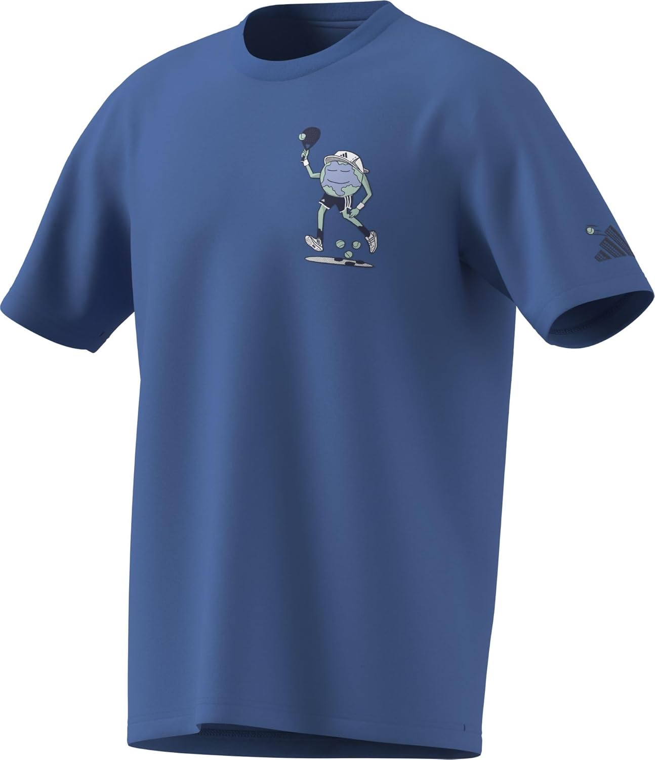 تي شيرت رجالي بتصميم مطبوع برسومات تعبر عن يوم الأرض للبادل من... - view 3