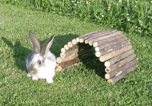 Holzbrücke 30 x 50 cm