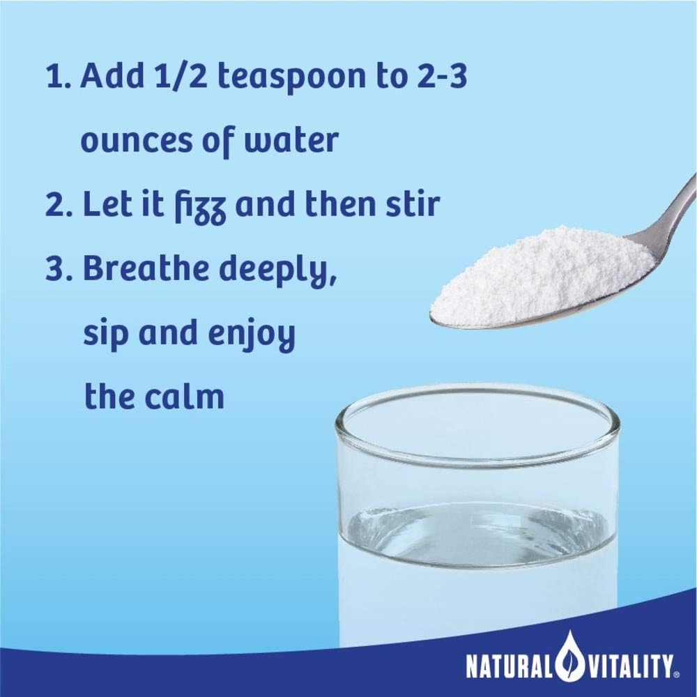 Natural Vitality Calm Magnesium Powder, Unflavored, 30 Packets (Package May Vary)