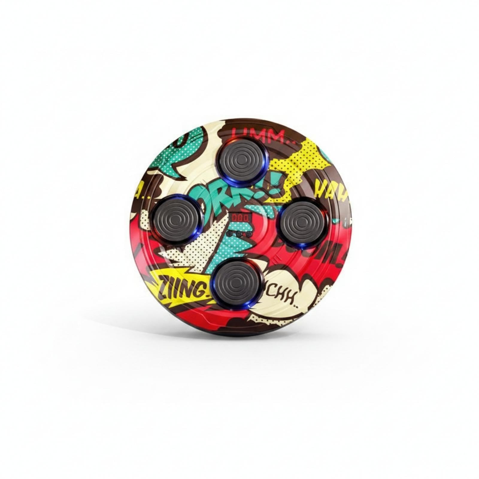 Wall-Mounted Boxing Target Foam-Padded Light-up Boxing Target Flush-Mount for Children, Home-image-28