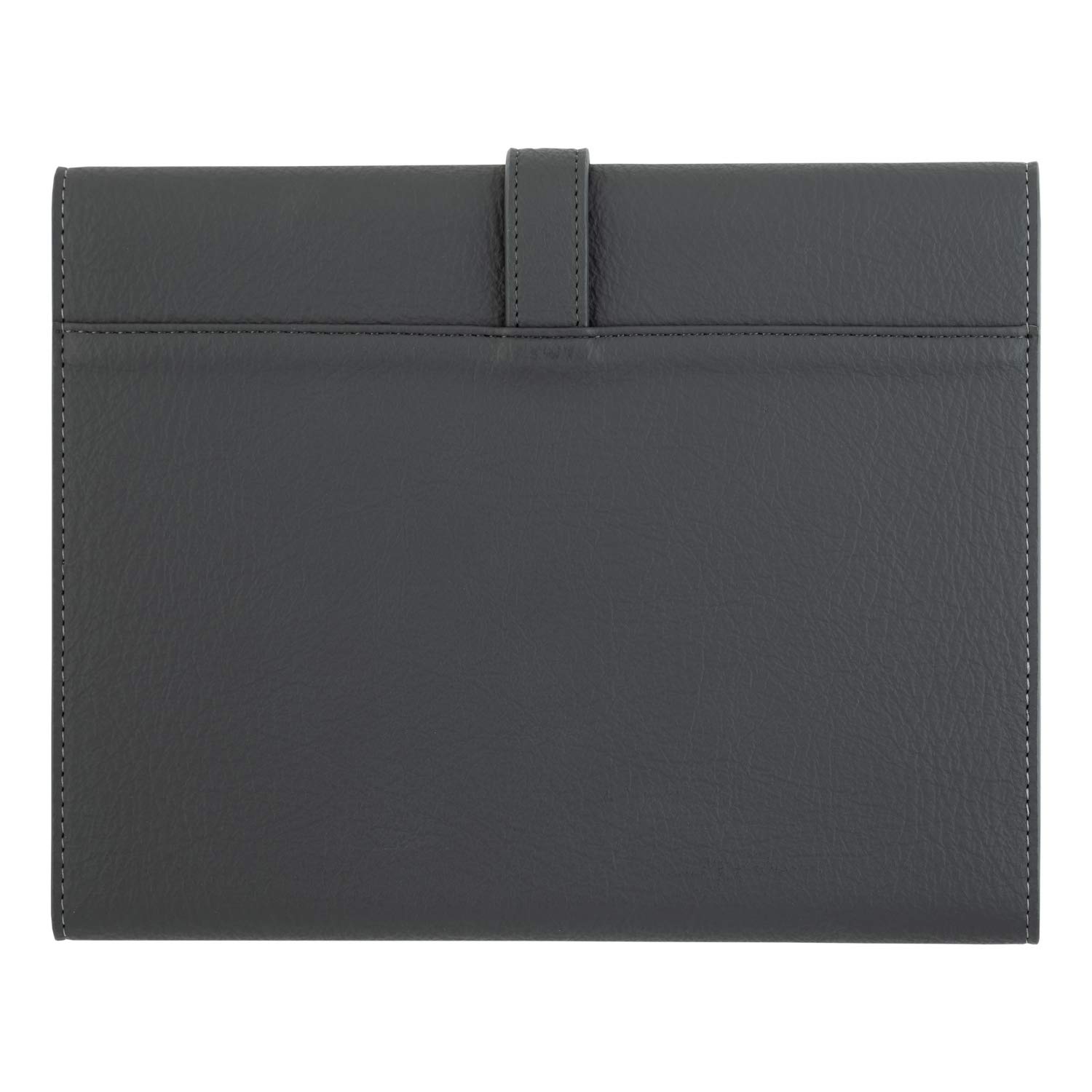 Hugo Boss A5 Schreibmappe Executive Grey Grau Polyurethane 40 Blatt Block, Maße: 170 x 230 x 20 mm HDM004H