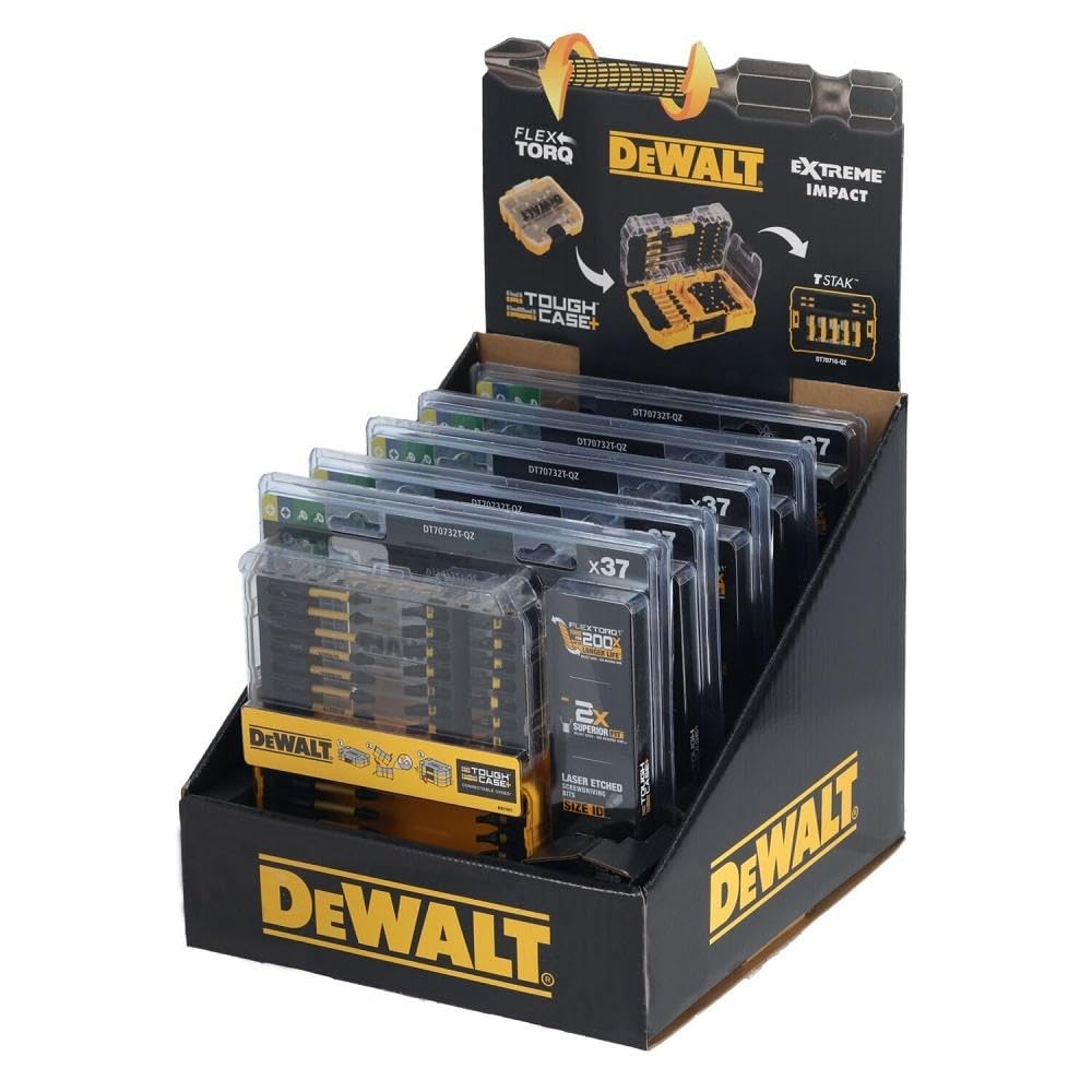 Dewalt DT70732T-QZ Koffer Tough, 37-teilig