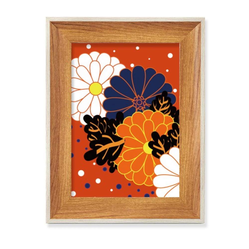 Cadre de photo en bois de bureau elegant pour sublimer vos fleurs de saison