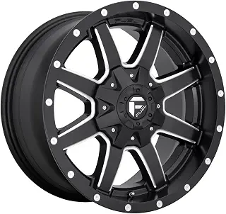 FUEL OFF-ROAD D538 MAVERICK 17X9、6X135/5.5、5.04、1mm マットブラックミルド - D53817909850
