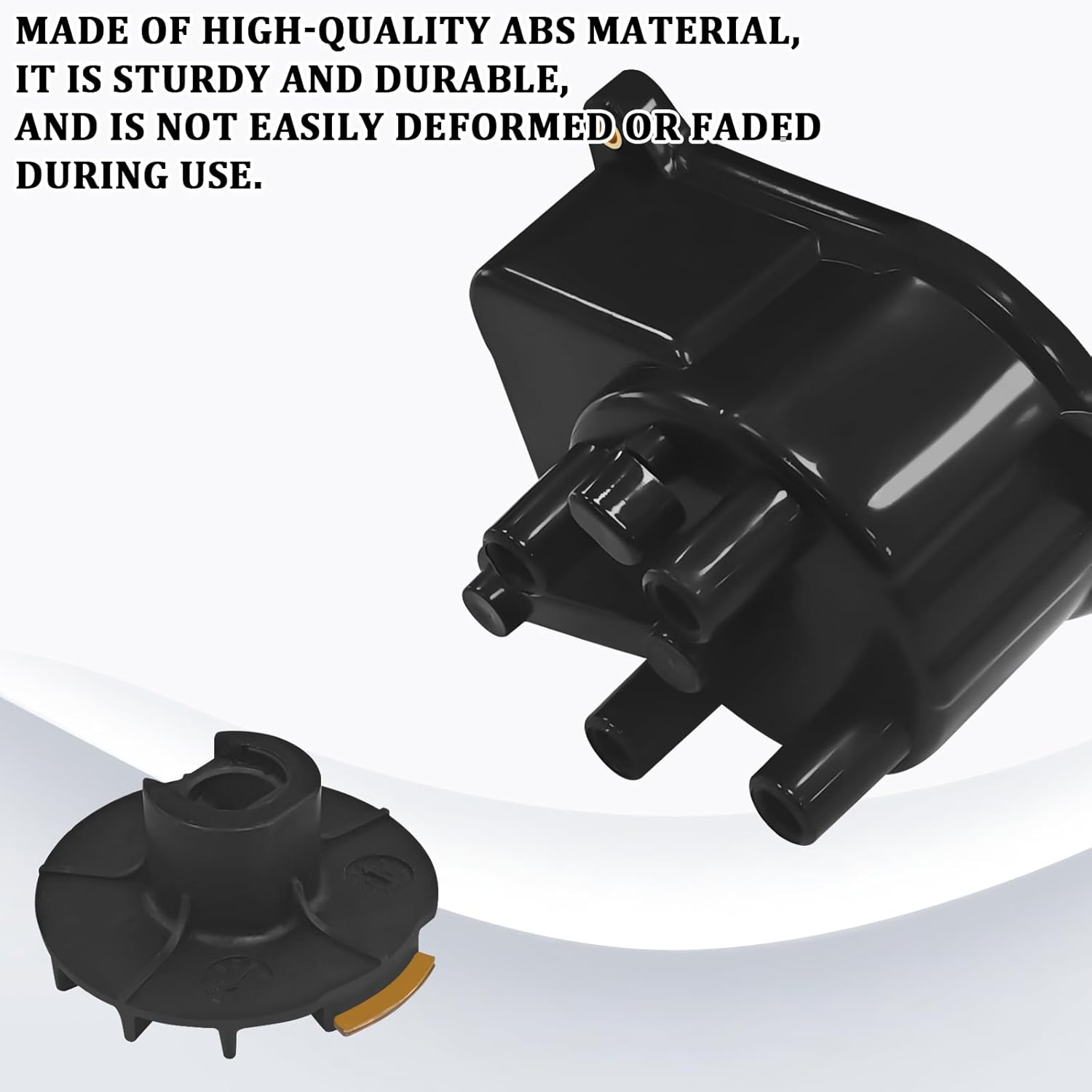Ignition Distributor Cap and Rotor Kit Set for Honda Distributor Cap Replacement 30102-P54-006 30103-P08-003 for Honda Accord 92-01 Integra 1992-2000 Civic 1994-1997 Civic del Sol 1997-2001 CR-V