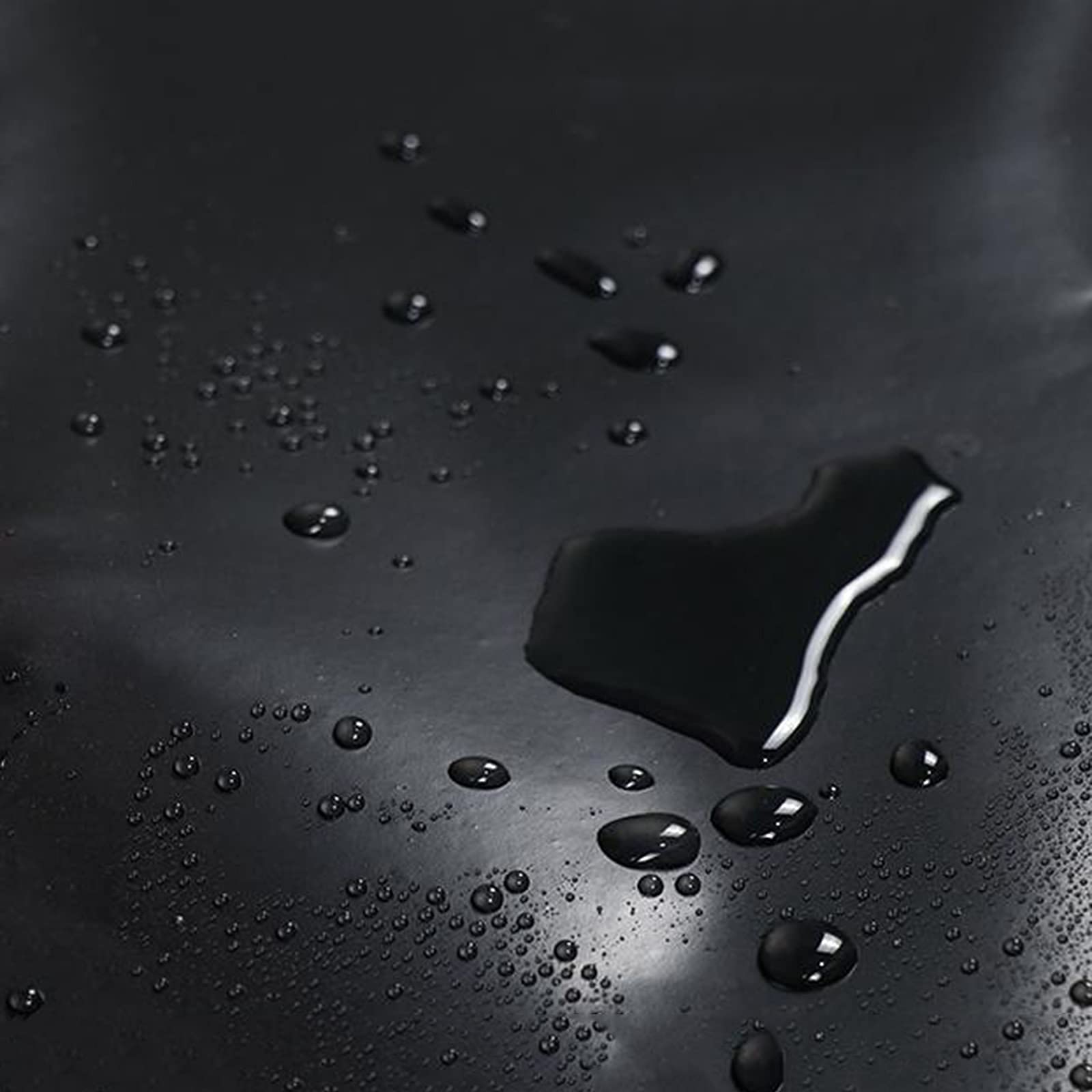 Lot de 4 bâches de bassin imperméables et résistantes à la déchirure - Bâche agricole lourde de 0,2 mm d'épaisseur - Pour poissons et plantes