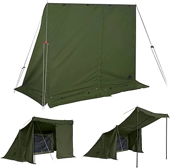 Amazon | GOGlamping パップテントの前幕 1人用 TC素材 ポリコットン
