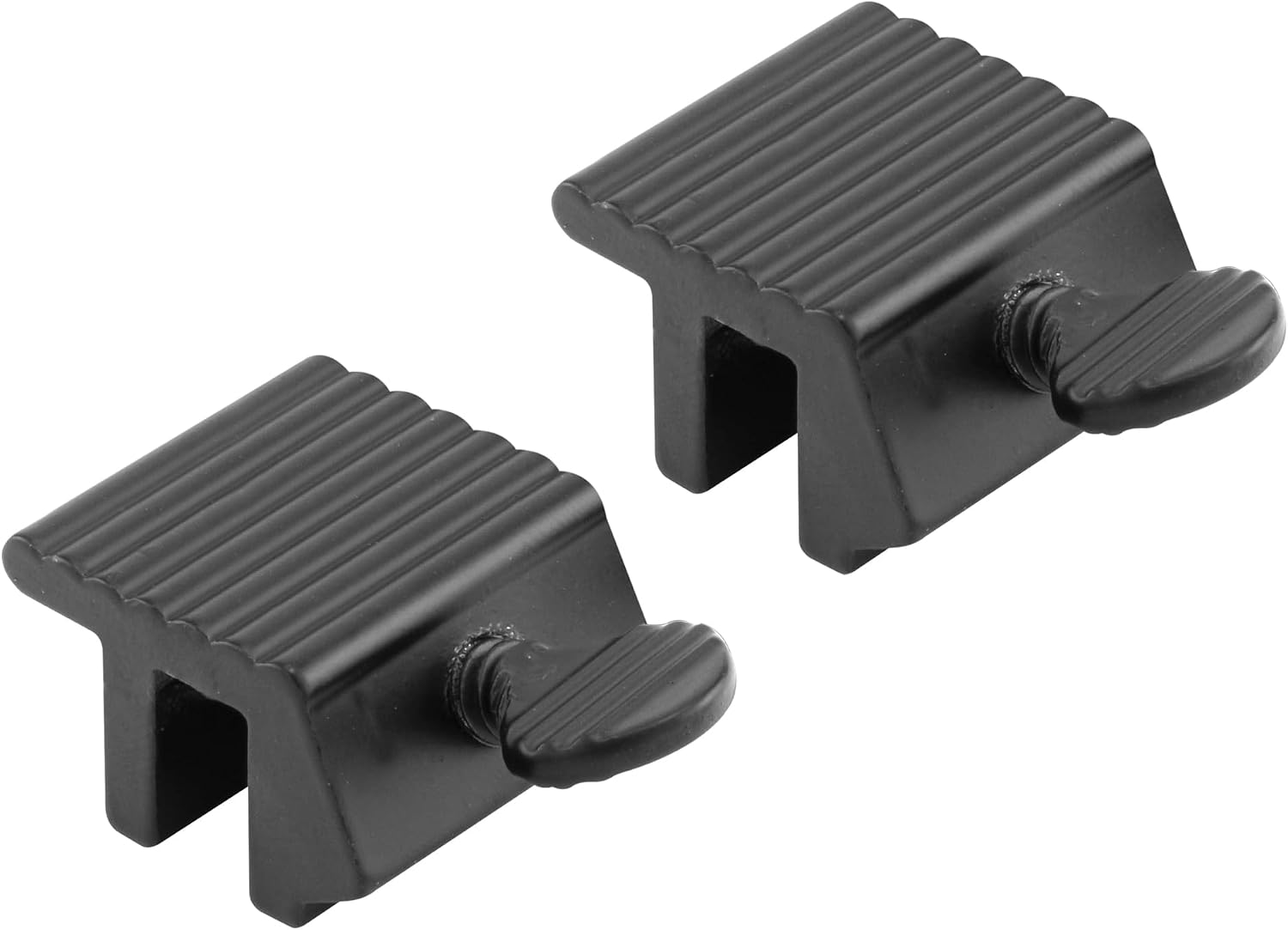 Prime-Line U 9801 1/4 In., Extruded Aluminum, Classic Bronze Painted, Thumbscrew Window Lock (2 Pack)