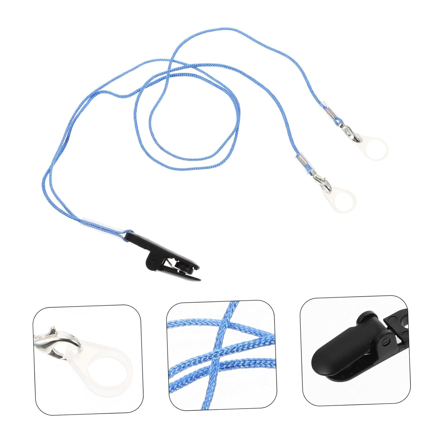 Portable Hearing Aid Anti-lost Lanyard Durable Nylon Hanging Rope for Adults and Boy Girl Reliable Protection against Hearing Aid Loss Daily Use