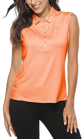 AIRIKE Women’s Sleeveless Golf Polo
