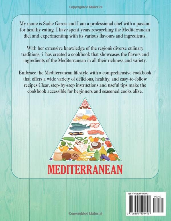 Miniatura 2 de The Mediterranean Diet Cookbook for Beginners with Pictures Easy and Delicious Recipes for Healthy Living 21-Day Meal Plan to Lose Weight