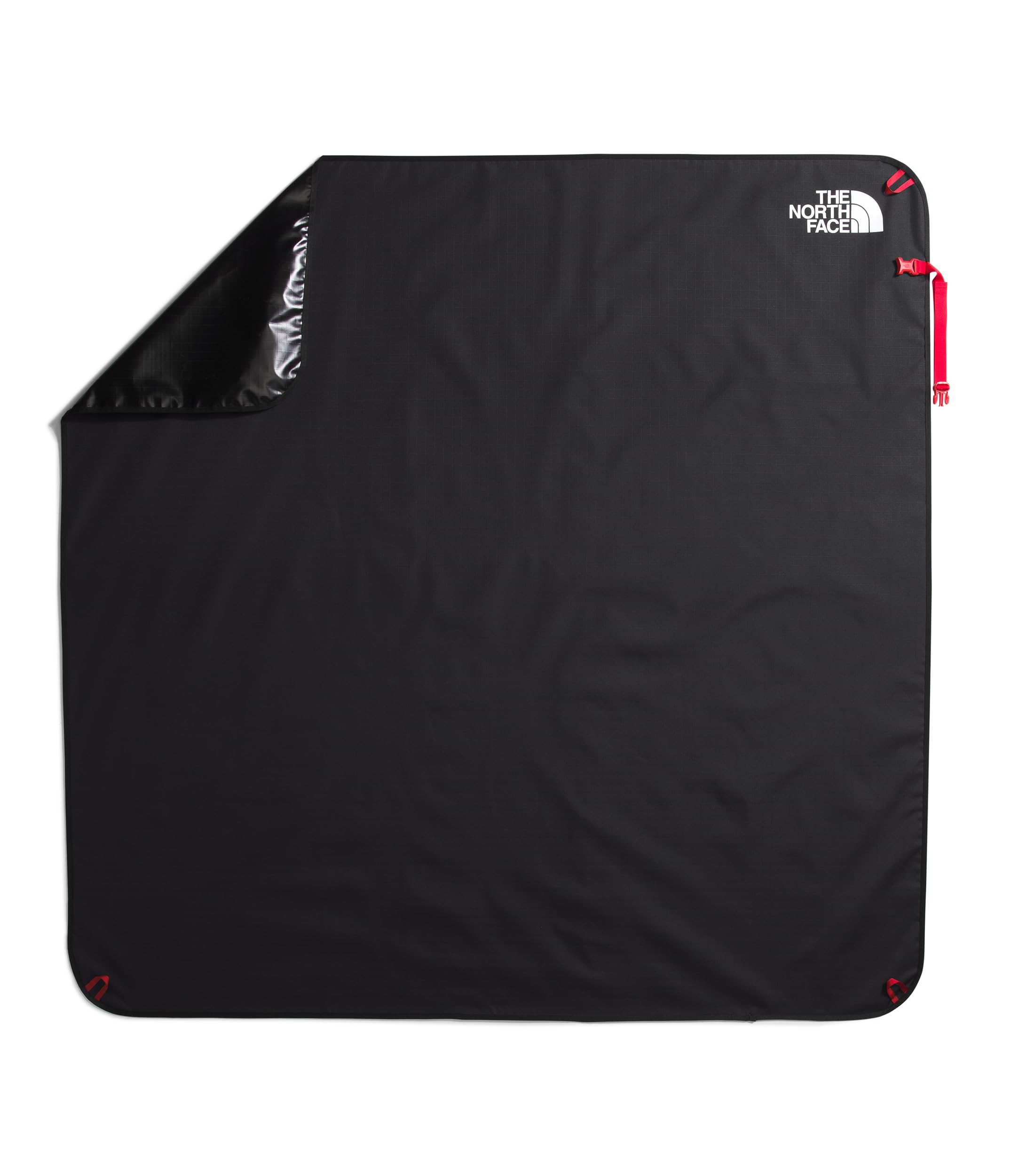 THE NORTH FACE Wawona Ground Tarp - Water Repellent Ground Cover, Tent Stake Loops, Durable Fabric, TNF Black-NPF, One Size