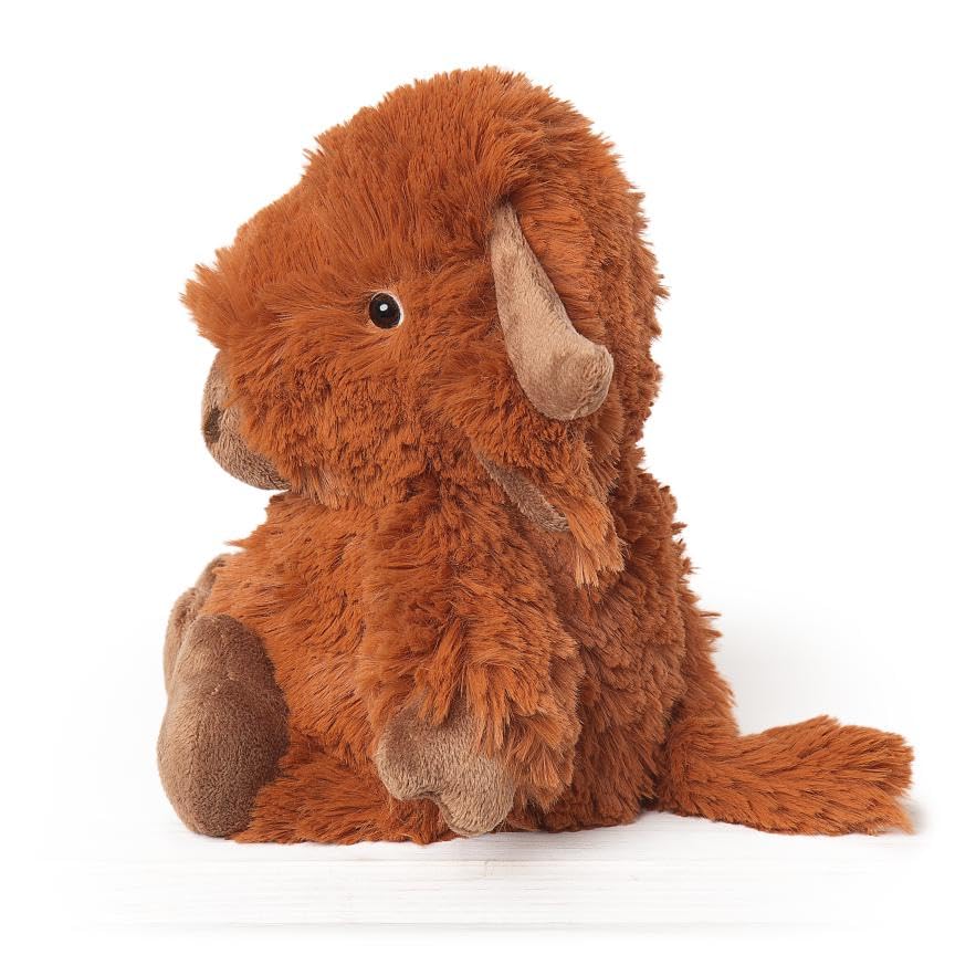 All Creatures Hamish the Highland Cow Cuddly Toy Medium Size (22cm) - Official Collection, Multicolor - Image 3