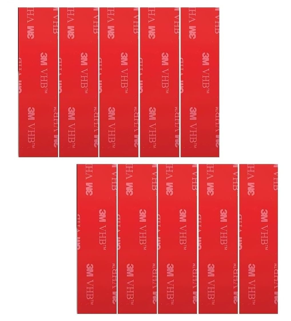 Cuscinetti Adesivi Targhe Auto 24 Pezzi BEK-FIX Cuscinetti Adesivi Per Targhe Auto - Pretagliati, Autoadesivi E Legali Cuscinetti Adesivi Targa - Foto 2