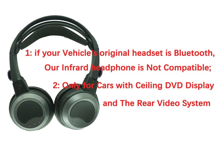 エスカレード ESV 純正 ワイヤレス ヘッドホン 2009 2007-2014 Cadillac Escalade Overhead Mount Entertainment